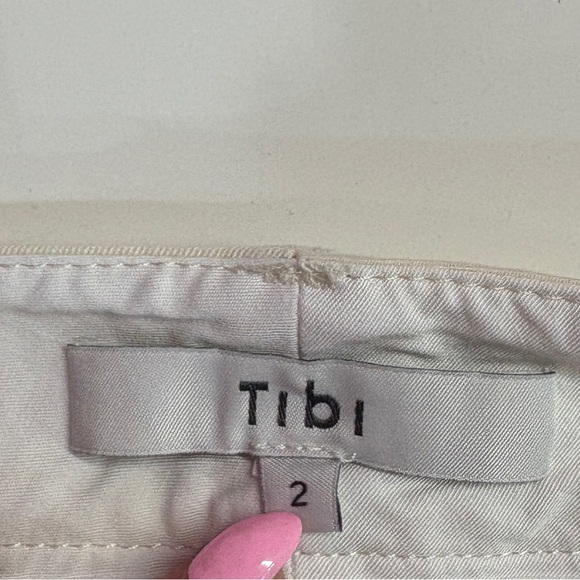 Tibi Sculpted Pant in Ivory Tone - Picture 4 of 4